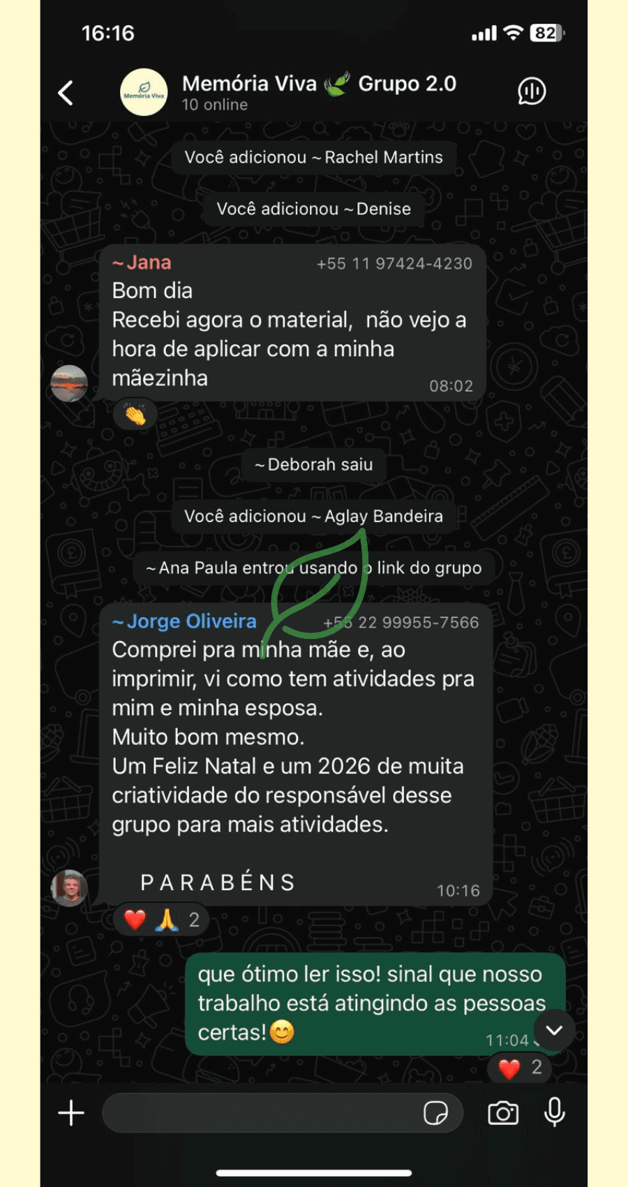 Imagem de feedback de cliente 2.