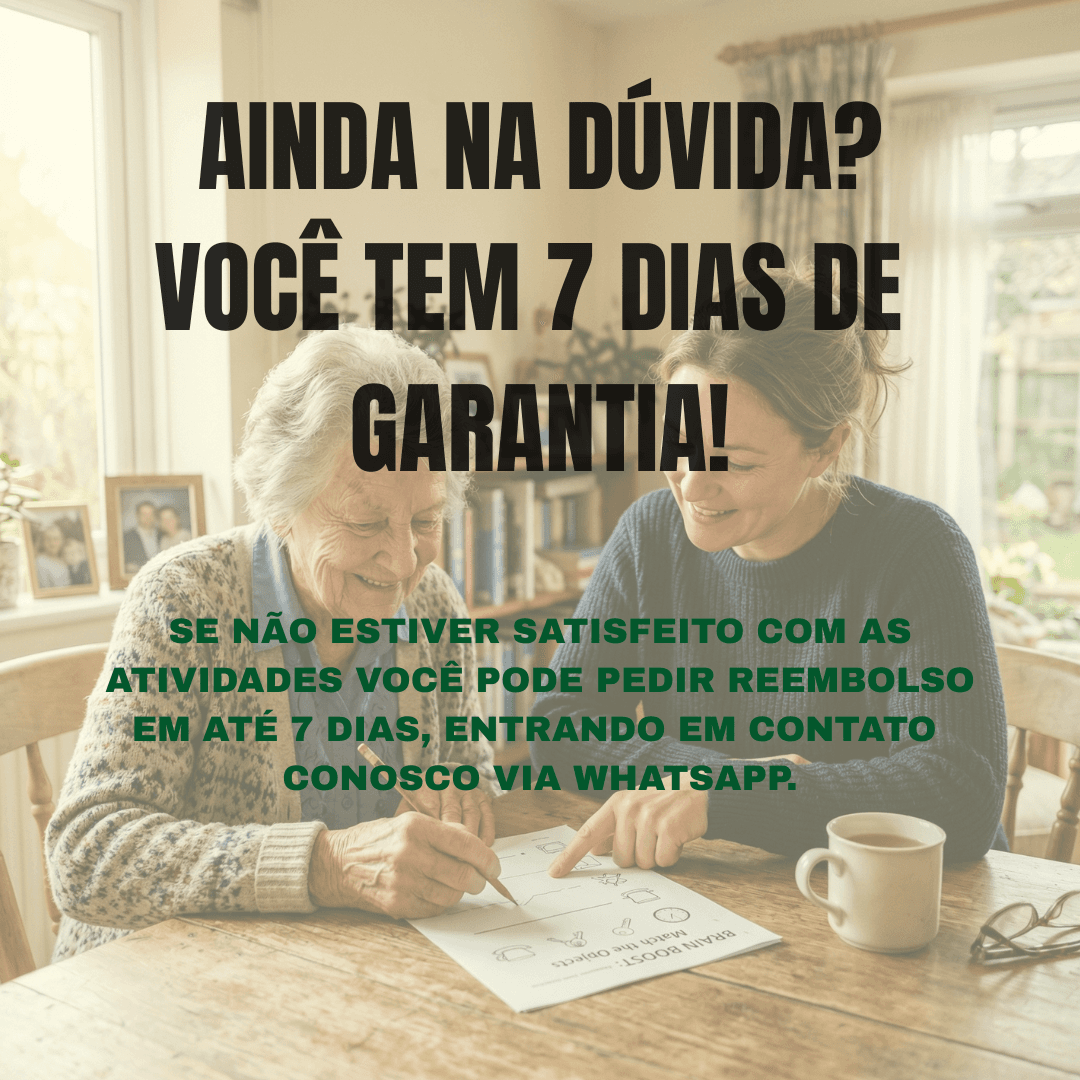 Banner completo de garantia de 7 dias com selo e texto.